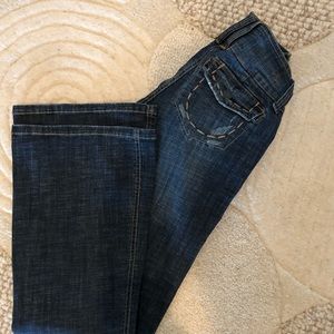 Hydraulic Flare Bottom Jeans